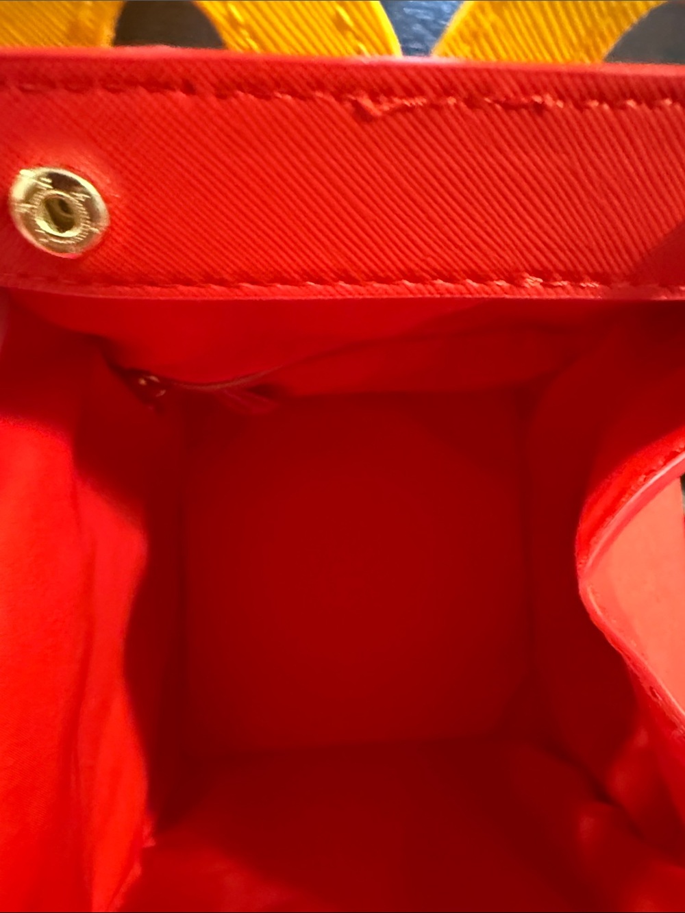 McDonald's Inspired Red & Yellow Novelty Crossbody Bag - Picture 2 of 2